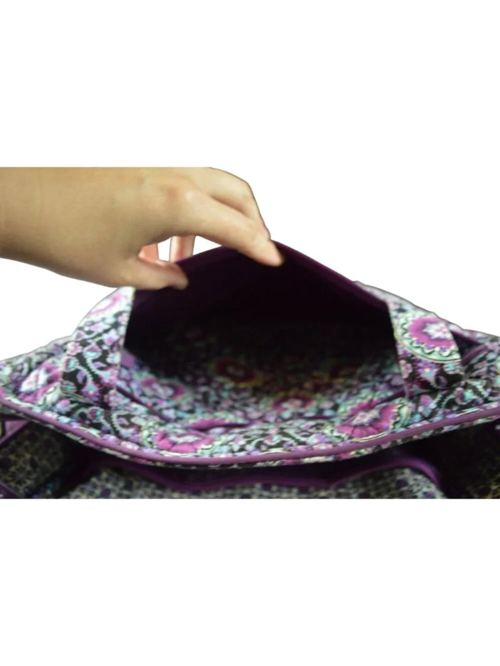 Vera Bradley Stroll Around Baby Bag Lilac Medallion Retired Fall 2017 Changing P